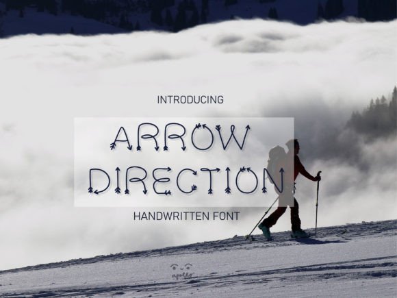 Arrow Direction Font - Featured Image
