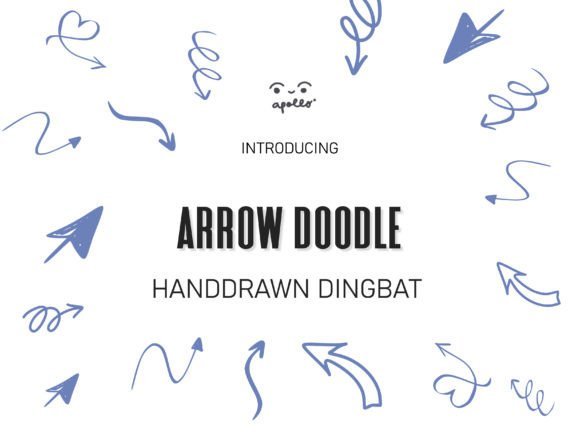 Arrow Doodle Font - Featured Image