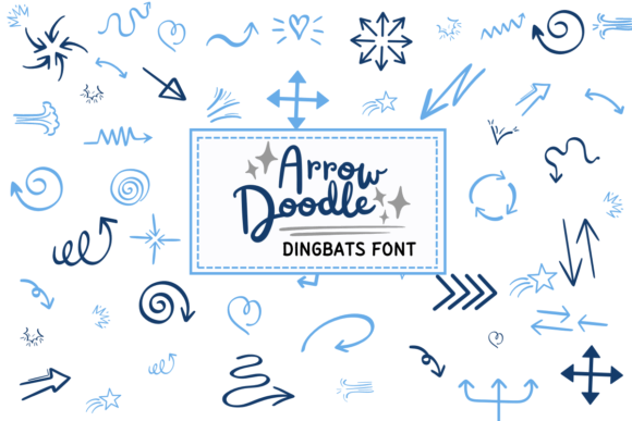 Arrow Doodle Font - Featured Image