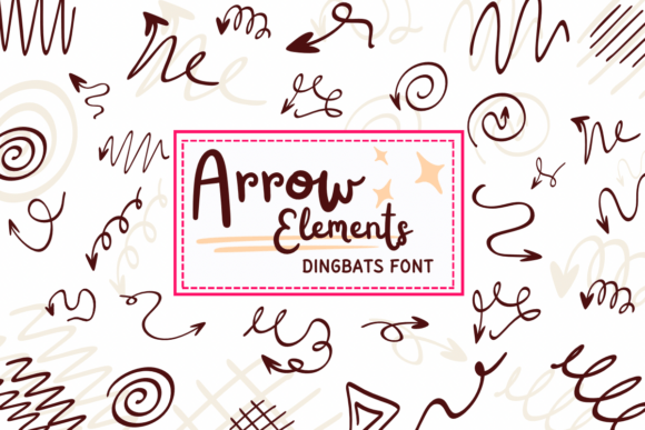 Arrow Elements Font - Featured Image