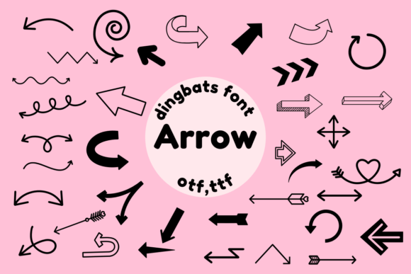 Arrow Font - Featured Image