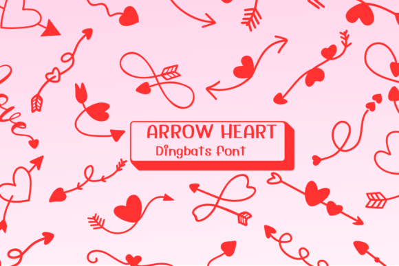 Arrow Heart Font - Featured Image
