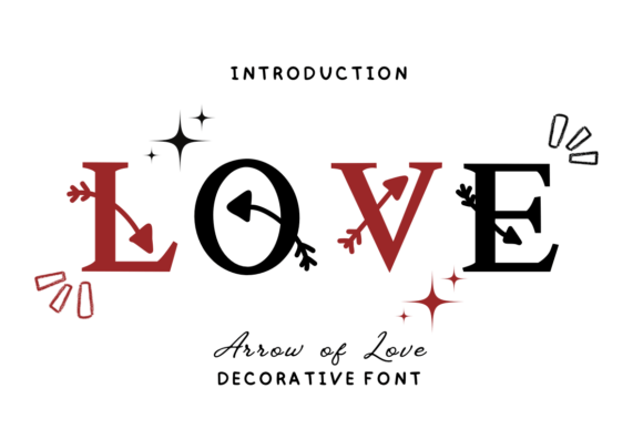 Arrow of Love Font - Featured Image