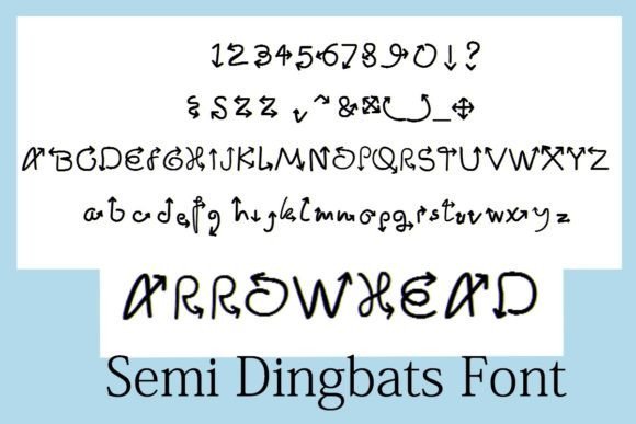 Arrowhead Font - Featured Image