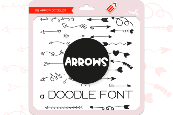 Arrows Dingbats Font - Featured Image