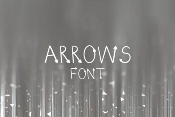 Arrows Font - Featured Image