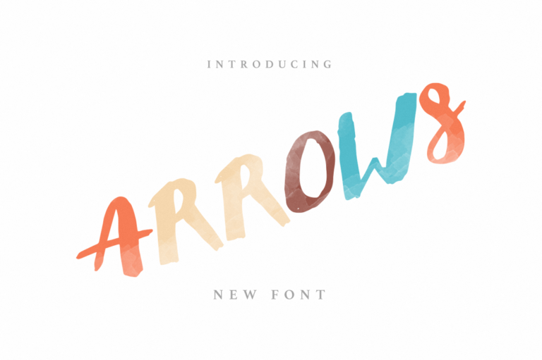 Arrows Font - Featured Image
