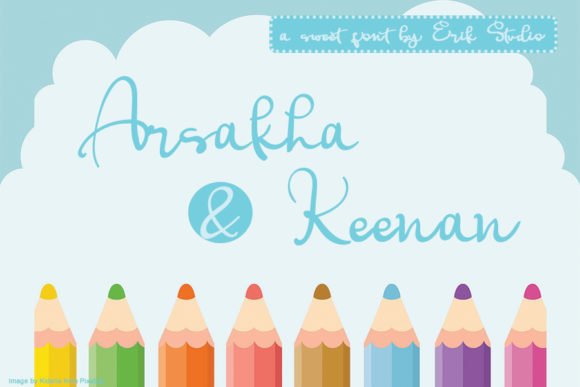 Arsakha & Keenan Font - Featured Image