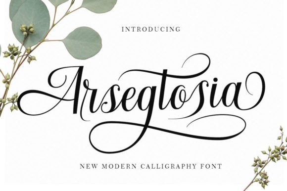 Arsegtosia Font - Featured Image
