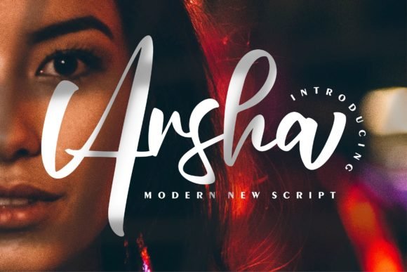 Arsha Font - Featured Image