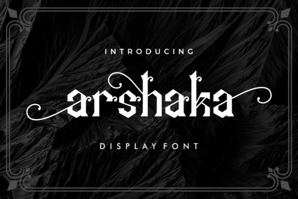 Arshaka Font - Featured Image