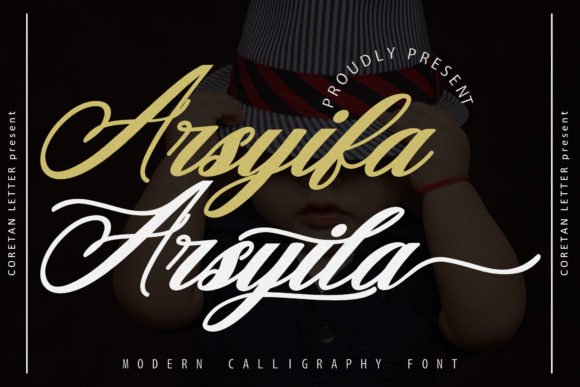 Arsyifa Arsyila Font - Featured Image