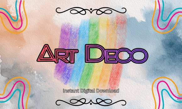 Art Deco Font - Featured Image
