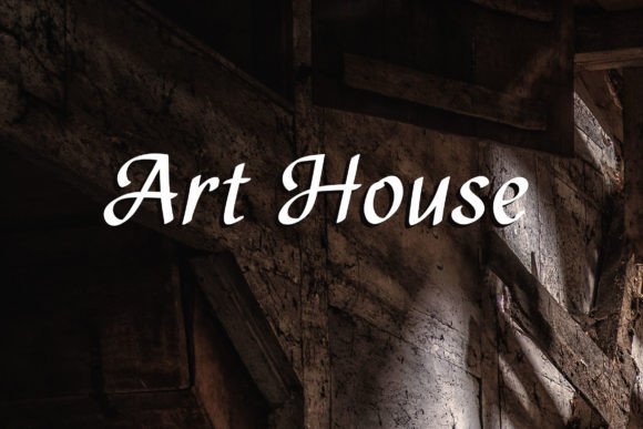 Art House Font - Featured Image
