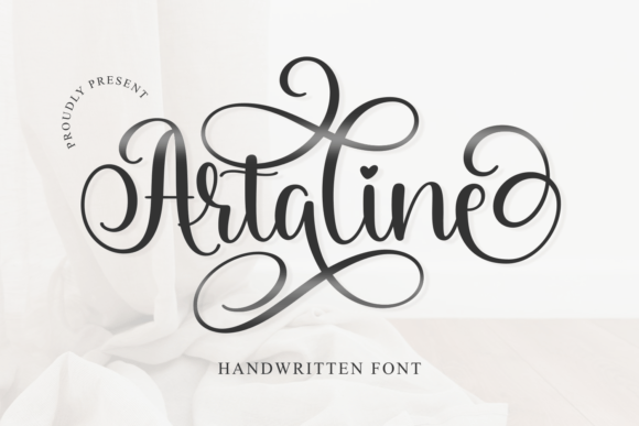 Artaline Font - Featured Image