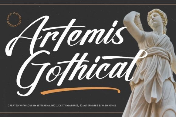 Artemis Gothical Font - Featured Image