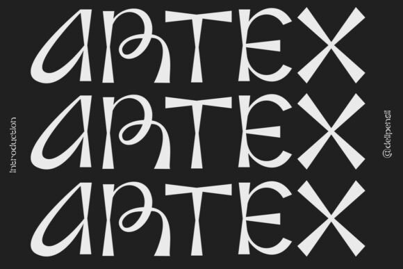 Artex Font - Featured Image