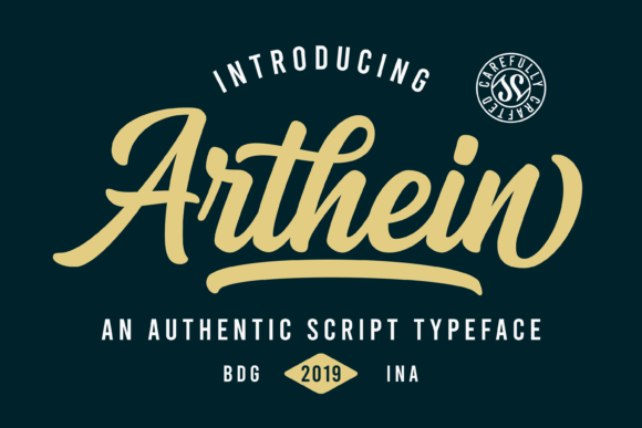Arthein Font - Featured Image
