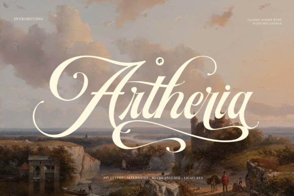 Artheria Font - Featured Image