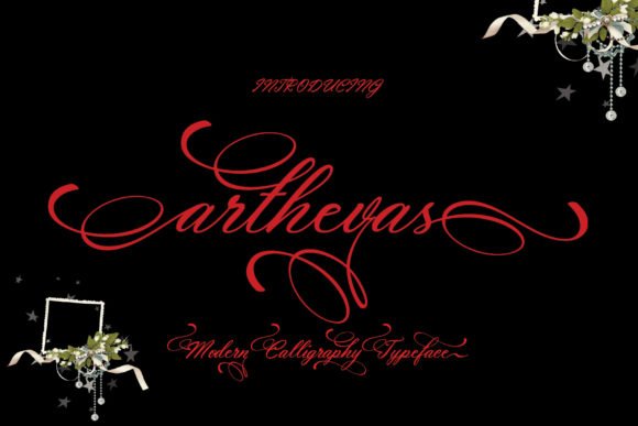Arthevas Font - Featured Image
