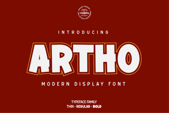Artho Font - Featured Image