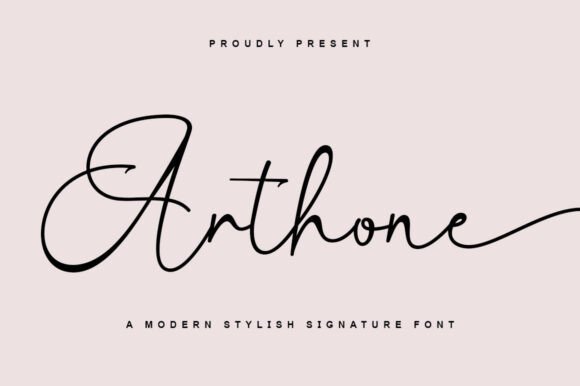 Arthone Font - Featured Image