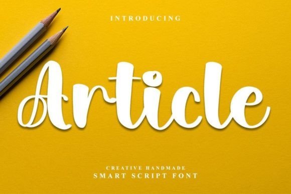 Article Font - Featured Image