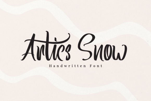 Artics Snow Font - Featured Image
