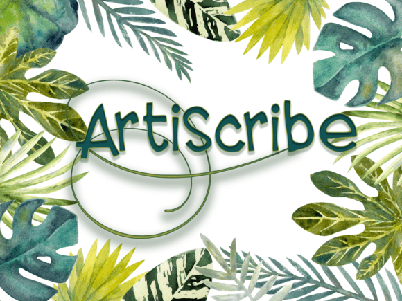 Artiscribe Font - Featured Image