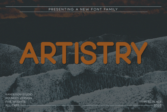 Artistry Rounded Font - Featured Image