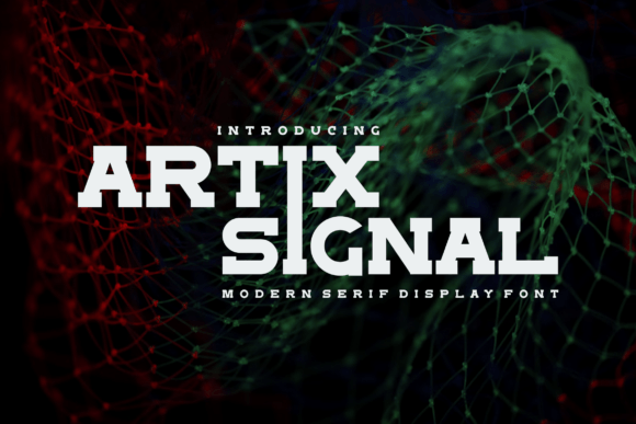 Artix Signal Font - Featured Image