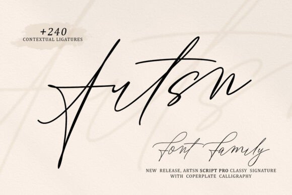 Artsn Font - Featured Image