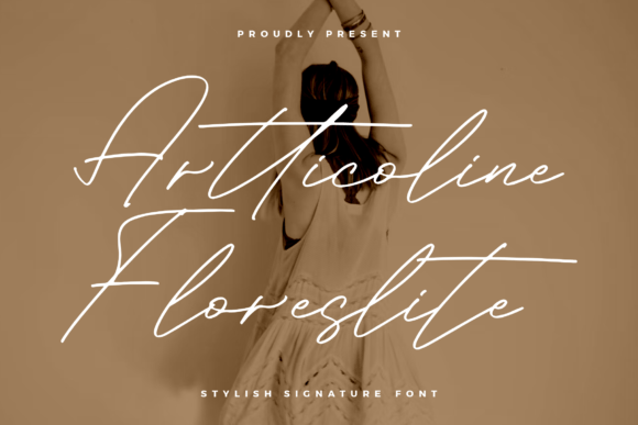 Artticoline Floreslite Font - Featured Image
