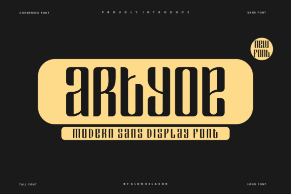 Artyoe Font - Featured Image