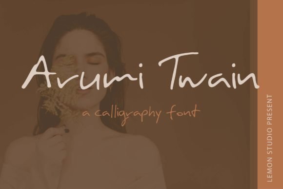 Arumi Twain Font - Featured Image
