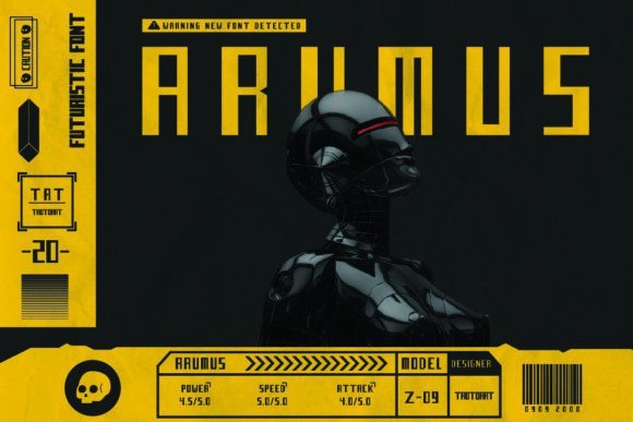 Arumus Font - Featured Image