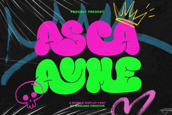 Asca Ayme Font - Featured Image