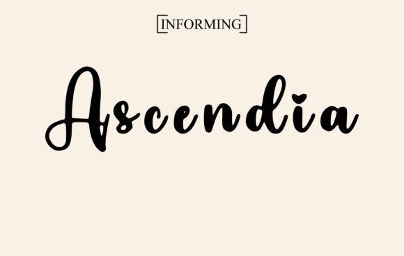 Ascendia Font - Featured Image