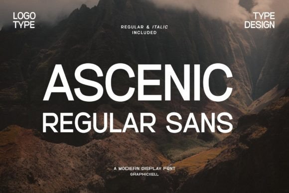 Ascenic Font - Featured Image