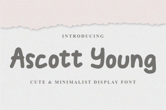 Ascott Young Font - Featured Image