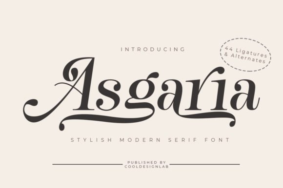 Asgaria Font - Featured Image