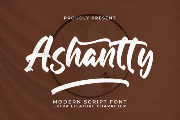 Ashantty Font - Featured Image