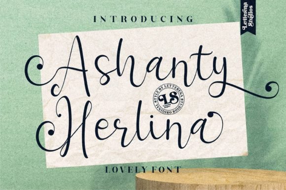 Ashanty Herlina Font - Featured Image