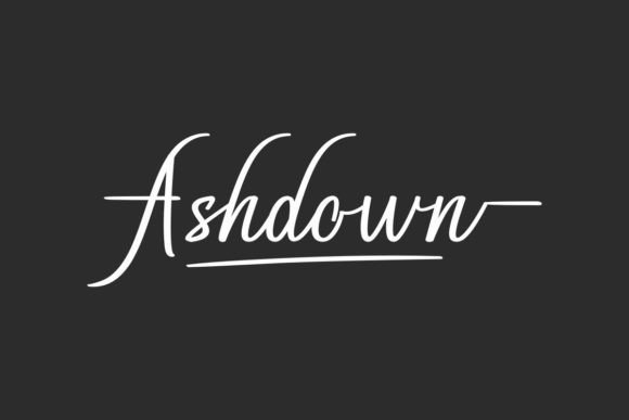 Ashdown Font - Featured Image