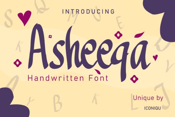Asheeqa Font - Featured Image