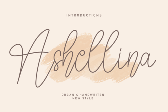 Ashellina Font - Featured Image