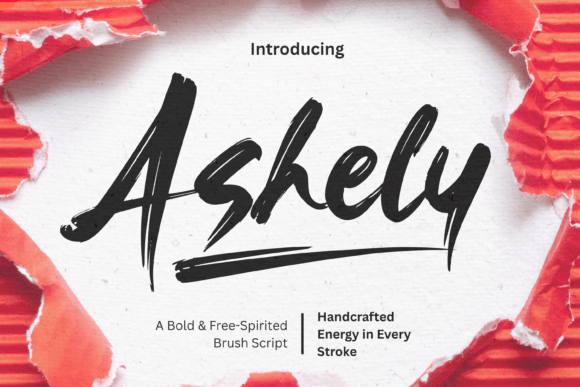 Ashely Font - Featured Image