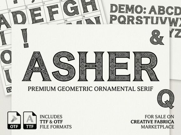 Asher Font - Featured Image