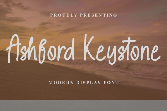 Ashford Keystone Font - Featured Image