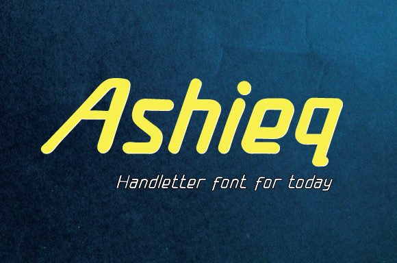 Ashieq Font - Featured Image